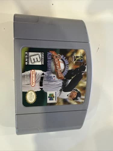 Major League Baseball Featuring Ken Griffey Jr. (Nintendo 64, N64, 1998)