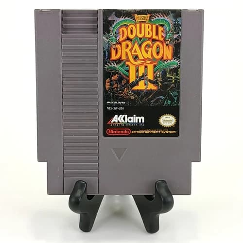 Double Dragon III The Sacred Stones NES Game Cartridge (Nintendo, 1991) Tested