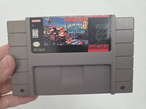 Donkey Kong Country 3: Dixie Kong's Double Trouble! SNES Game (Super Nintendo)