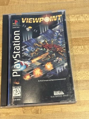 Viewpoint (Sony PlayStation 1, 1995) PS1 Long Box Complete CIB