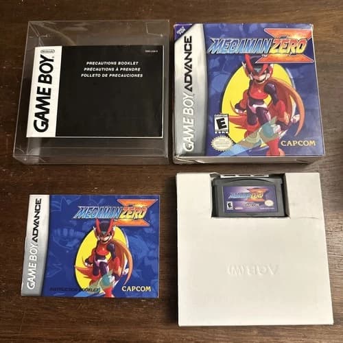 Mega Man Zero (Nintendo Game Boy Advance GBA) Complete CIB - Tested - Authentic