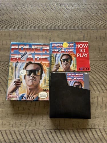 Power Blade (Nintendo NES, 1991) Complete CIB. Manual Authentic. Tested
