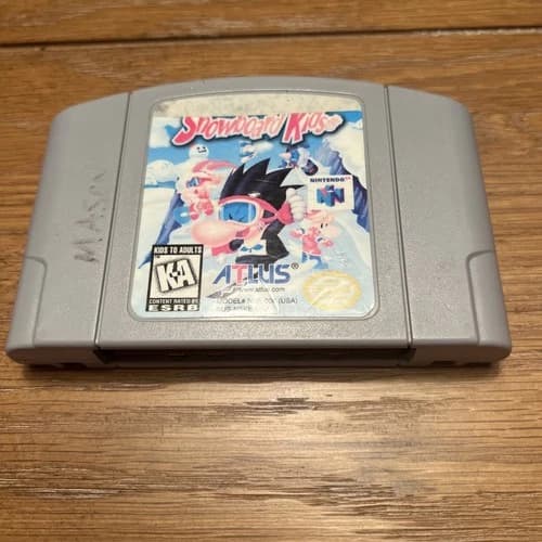 Snowboard Kids For Nintendo 64 N64 Tested Authentic Working