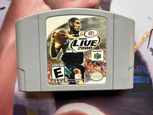 NBA Live 2000 - Nintendo N64 Game