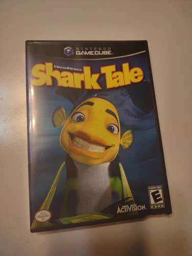 Shark Tale Nintendo GameCube Complete With Manual Tested and Works
