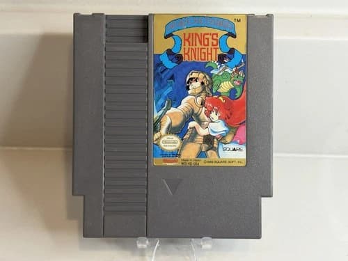 King's Knight - 1989 NES Nintendo Game - Cart Only - TESTED!