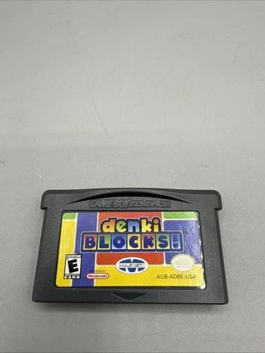 Denki Blocks! Nintendo Game Boy Advance - Tested