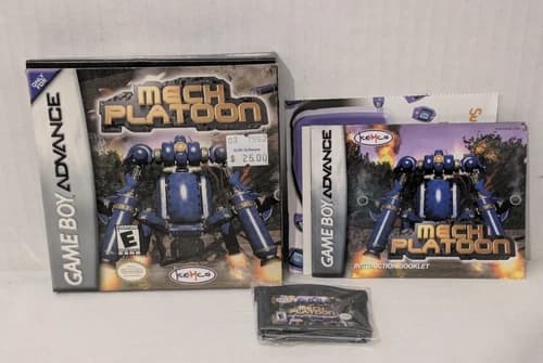 Mech Platoon (Nintendo Game Boy Advance, 2001) GBA Complete CIB