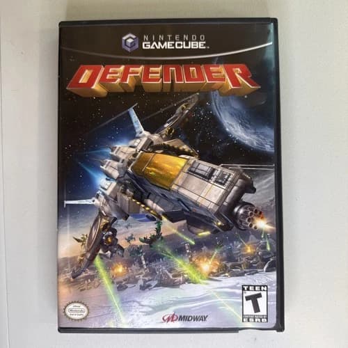 Defender (Nintendo GameCube, 2002) Cib Tested W/ Reg Card
