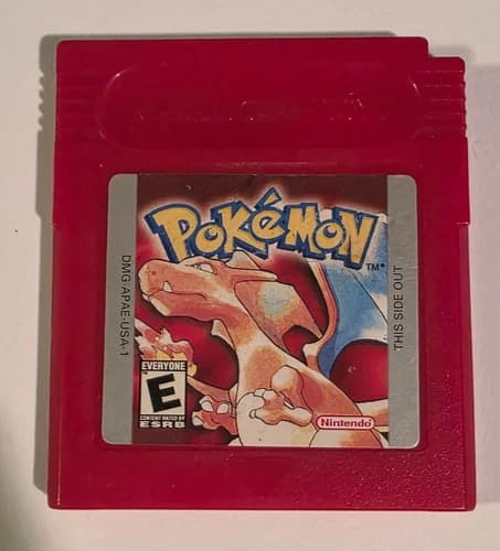 Pokémon: Red Version (Nintendo Game Boy, 1999) ☆ Authentic ☆ Saves ☆
