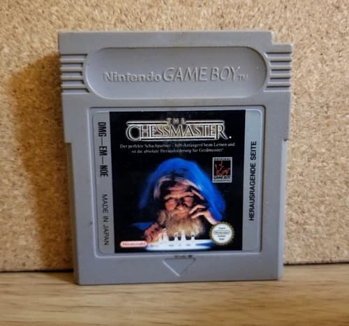 Chessmaster (Nintendo Game Boy, 1990) Tested Authentic