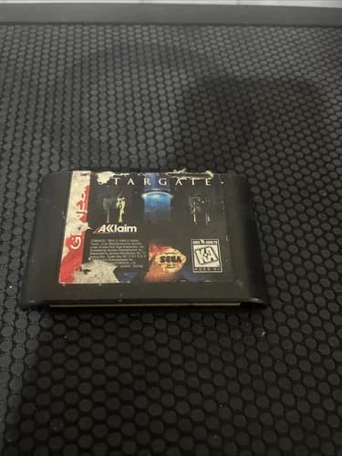 Stargate cartridge (Sega Genesis, 1995) TESTED AND WORKING