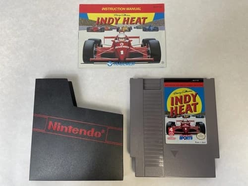 Danny Sullivan's Indy Heat Nintendo Entertainment System Game