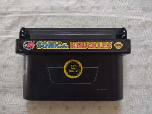 Sonic and Knuckles Genesis Not for Resale Loose Tested and Working