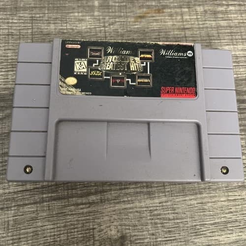 Williams Arcade's Greatest Hits (SNES, Cartridge Only)