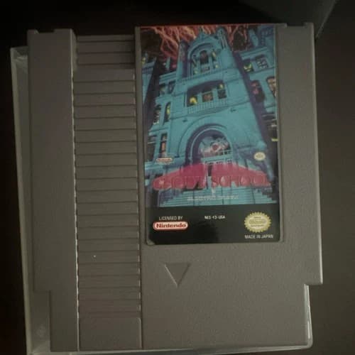 Nintendo Ghoul School Horror Adventure Nintendo NES NTSC-U/C Game Cartridge
