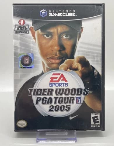 Tiger Woods PGA Tour 2005 (Nintendo GameCube, 2004) Complete With Manual