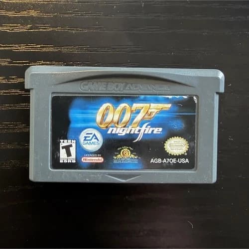 EA Games 007: NightFire Nintendo Game Boy Advance James Bond 007 NTSC-U/C T-Teen