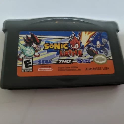 Sonic Battle (Nintendo Game Boy Advance, 2003) Cart Only. Tested. Authentic.