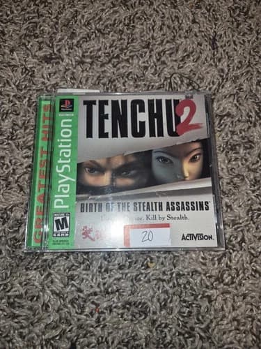 Tenchu 2 Birth of the Stealth Assassins Sony PlayStation 1 PS1 Greatest Hits