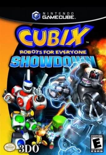 Cubix Robots For Everyone Showdown Nintendo Gamecube - Game Only