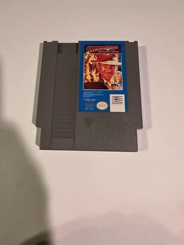 Indiana Jones and the Temple of Doom (Nintendo NES, 1988) ☆ Authentic ☆