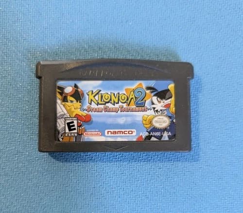 Klonoa 2: Dream Champ Tournament GBA Tested Working, Authentic! Game Only!
