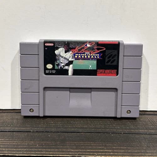Ken Griffey Jr Presents Major League Baseball Cartridge Only (SNES, 1994)