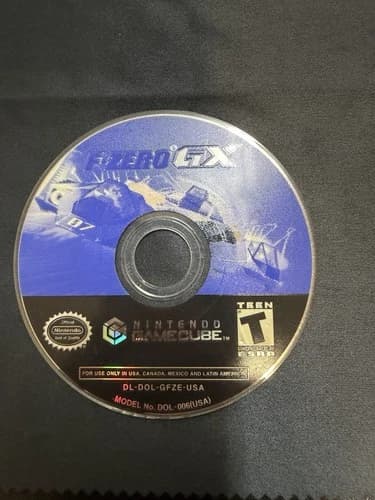 Nintendo F-Zero GX Racing Game Nintendo GameCube Official Seal - Disc only