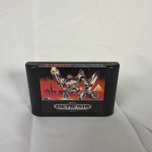 Cyborg Justice (Sega Genesis, 1993) Authentic - Tested