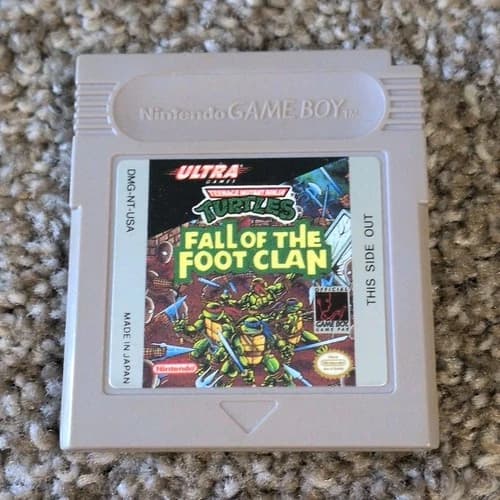 Ultra Games Teenage Mutant Ninja Turtles: Fall of the Foot Clan Game Boy NTSC