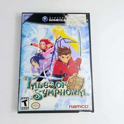Tales of Symphonia Nintendo GameCube Namco Tested Working Complete
