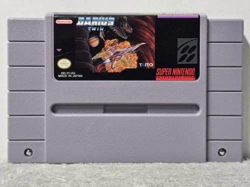Darius Twin (Super Nintendo Entertainment System, 1991) FAST SHIPPING!!!