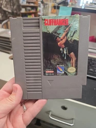 Nintendo NES Game Only Cliffhanger