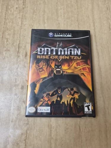 Batman Rise of Sin Tzu Nintendo GameCube Complete CIB