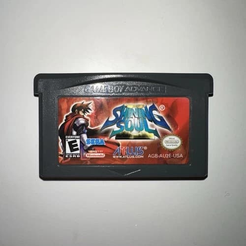 Shining Soul 2- Authentic Nintendo Game Boy Advance GBA, Tested - Works
