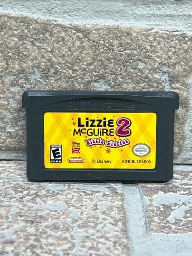 Lizzie McGuire 2 Lizzie Diaries Gameboy Advance Cartridge Only