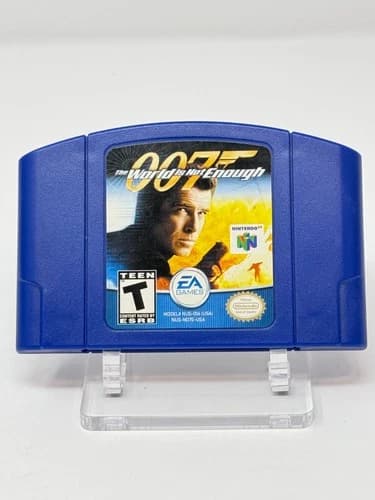 007 The World Is Not Enough N64 Loose Authentic Excellent