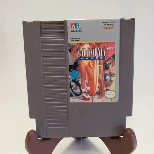 California Games (Nintendo NES, 1989) Authentic - Cartridge Only - Tested