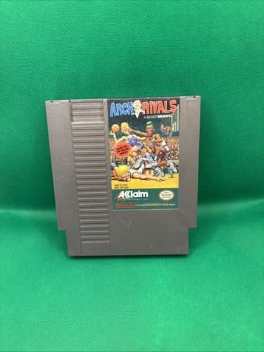 Arch Rivals NES Nintendo Entertainment System. Authentic Tested.