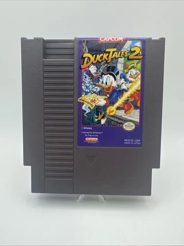 Disney's DuckTales 2 Duck Tales II Authentic Nintendo NES NRMT cond cartridge