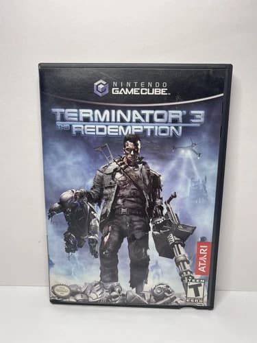 Terminator 3: The Redemption (Nintendo GameCube) CIB, Tested -Clean Disc- Rare🔥