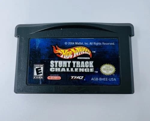Hot Wheels Stunt Track Challenge (Game Boy Advance GBA) Authentic Tested