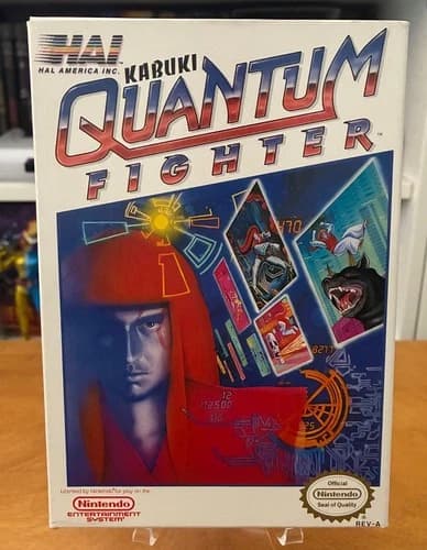 Kabuki Quantum Fighter (Nintendo, NES) CIB Complete