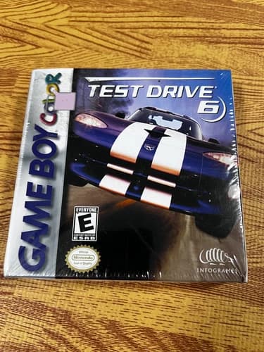 New NINTENDO Gameboy Color TEST DRIVE 6 GBC