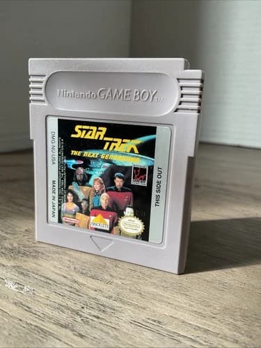 STAR TREK THE NEXT GENERATION Gameboy Cart Only