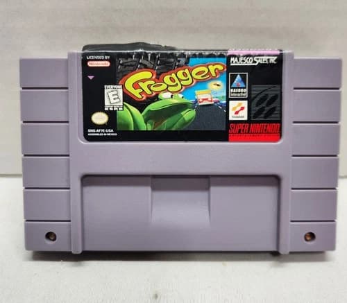 Frogger (Super Nintendo SNES, 1997) Cartridge Only Tested Working
