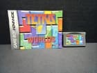 Tetris Worlds (Nintendo Gameboy Advance, 2001) GBA Authentic Cartridge Tested
