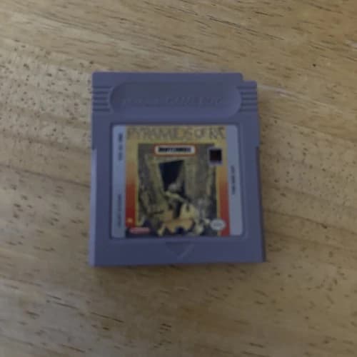 Pyramids of Ra Nintendo Game Boy GB Original Game Tested Working Clean Label