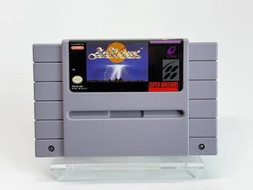 ActRaiser (Super Nintendo SNES) Video Game Authentic & Tested